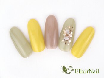 エリクサーネイル 神田(Elixir Nail)/シンプル &nbsp;/クーポン使用