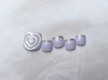 エイミー 金町(amy)/立体ハートネイル