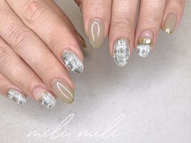 ツイードネイル