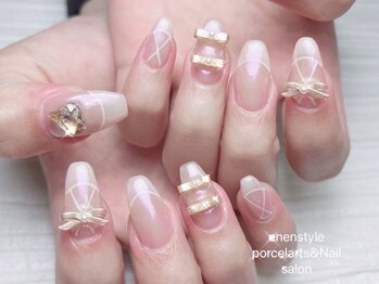 エンエンスタイル(enenstyle)の写真/《持ち込みデザインOK/長さ出しOK★》理想のデザインと理想の長さで素敵な指先を一緒に作りましょう♪