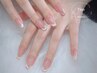 【Hand】SNS人気★マグネットグラデーションフレンチ ¥6980