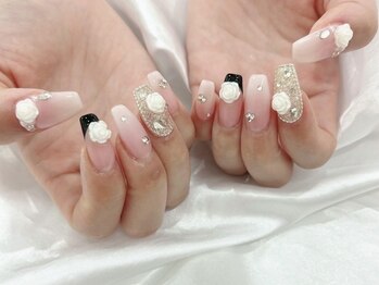ワイズビューティー 天王寺店(y's beauty)の写真/《特別な日のネイルお任せください♪》圧倒的高技術で大事なイベント前に◎トレンドデザインのサンプル★