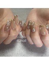 フォーユーネイル(4U nail)/ニュアンスインク フラワー