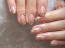 クリア 広尾 恵比寿(CLEAR)/ラメグラデーションネイル