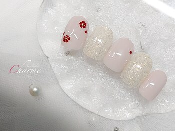 シャルム(Charme)/お花ネイル