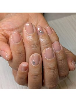 シンプル・ストーン５粒付き