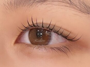 リディーブ 調布(Ridive)の写真/ナチュラルなのにしっかり盛れる♪上品なぱっちりeyeを演出！