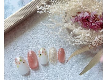 ノット 末広店(Knot)の写真/「私の爪でも可愛くなれる？」そんな不安に寄り添う♪自爪を育む専門技術で、理想のフォルムと艶を叶える★