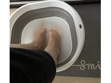 Privatesalon M-plus【エムプラス】の雰囲気(ゲルマニウムの足湯をしながらお身体のお悩みをカウンセリング♪)