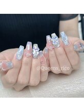 クイーンズビューティーサロン 新宿本店(Queen's beauty salon)/チップ長さ出し10本やり放題