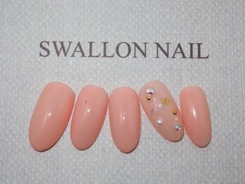 スワロンネイル(SWALLON NAIL)/１・２月　定額ネイル