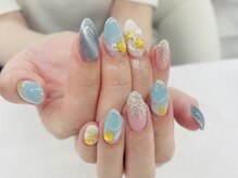 ディーネイル 四条烏丸(D-nail)/坂口/夏 デザインコンテスト5番