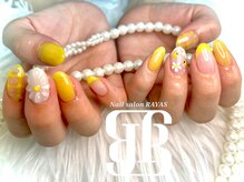 ネイルサロンレイアス(RAYAS)/お花ネイル♪