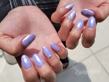 レディラック バイ キャンアイドレッシー(Lady Luck by Can I Dressy)/うるつやオーロラネイル