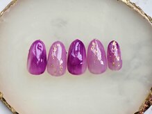 ネイルサロン フローリア(nail salon Florir)/パープルネイル