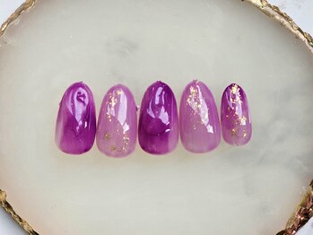 ネイルサロン フローリア(nail salon Florir)/パープルネイル