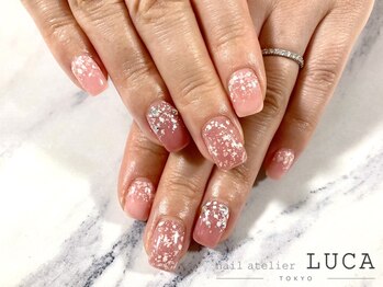 ネイルアトリエルカ(nail atelier LUCA)/R-87 春っぽピンクネイル