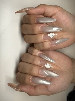 ミミネイル 野芥店(Mimi Nail)/チップスカルプ×グラデーション