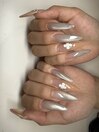 チップスカルプ×グラデーション