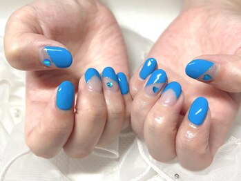 定額/夏ネイル/推しネイル