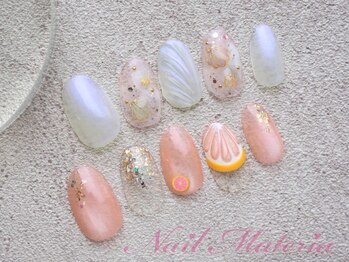 ネイル マテリア 池袋店(Nail Materia)の写真/【初回ジェルオフ無料/持ち込みデザインOK】≪SNSで話題のデザインも多数ご用意♪≫大人可愛くアレンジ可◎