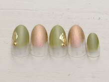 ネイルミックス 札幌大通本店(Nail Mix)/塗りかけバイカラー　4990円