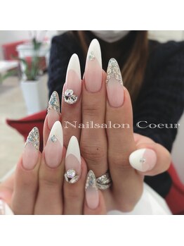 ネイルサロン クール(Nailsalon Coeur)/フレンチネイル スカルプ