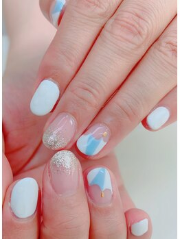 ネイルサロン ティアラリュクス 市川北口店(Tiara Luxe)/梅雨の日ネイル