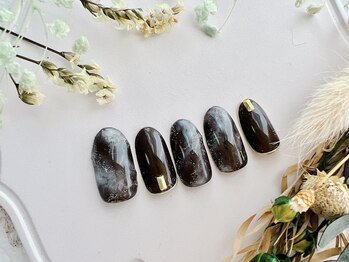 オリビアブルー(Olivia Blue)/もやもや×ラメ