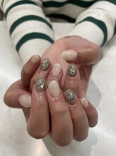 スピカ ネイルサロン アンド スクール(Spica nailsalon&school)/秋仕様！カーキネイル