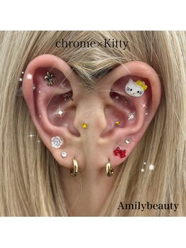 アミリービューティー ひたち野うしく店(Amily beauty)/耳つぼジュエリー