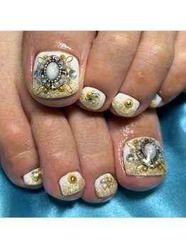 ソラール(SOLAR)/リゾート☆フットネイル