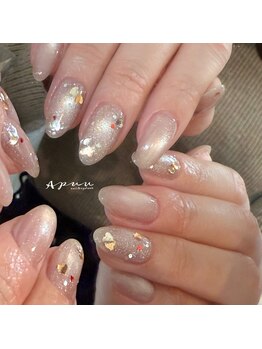 アピュ(APUU)/バレンタインネイル
