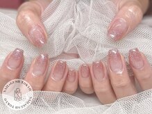 ネイルズガッシュ 溝の口店(NAILs GUSH)/シンプル/ラメグラ/フラッシュ