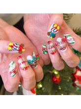 リグネイルスタジオ(Lig nail studio)/クリスマスネイル