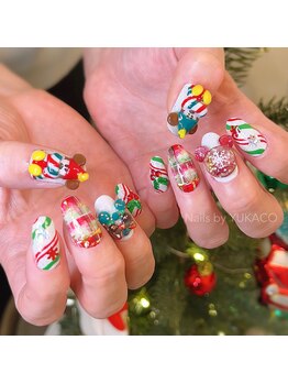 リグネイルスタジオ(Lig nail studio)/クリスマスネイル