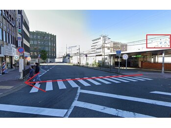 リラ 奈良新大宮店(Lila)/【1】南出口を出ます