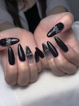 ホランイネイル(HORANGI NAIL)/フリーアートM　自爪ロング