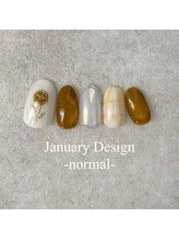 エトワールネイル 高崎筑縄町店(Etoile nail)/25年1月ノーマルハンド定額