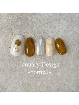 エトワールネイル 高崎筑縄町店(Etoile nail)/25年1月ノーマルハンド定額