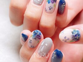個性派/梅雨/インクネイル