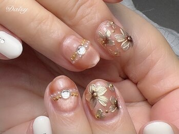 マグネットネイル お花アート