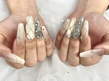 ネイルネージュ 錦糸町(Nail Neige)/スカルプ/持ち込み/春ネイル