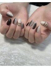 ブラウングラデーション