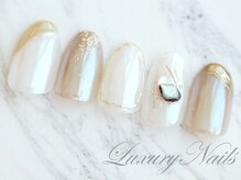 ラグジュアリーネイルズ タカダノババ(Luxury Nails Takadanobaba)/オーロラ*アクセサリー