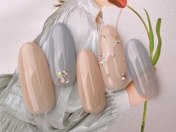 ネイルサロンフォーユー(for u)/シンプルストーン♪￥5980