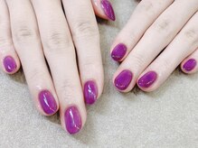 プライズアイリス アイラッシュ 池袋東口店(prize Iris eyelash)/葡萄カラーネイル【池袋】