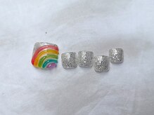 エイミー 金町(amy)/虹ネイル