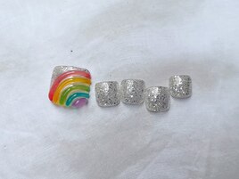 虹ネイル