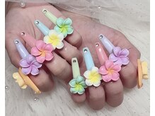 キティ なんば店(Kitty)の雰囲気（パーツやカラーが豊富☆持ち込みデザインokなので理想のnailに♪）